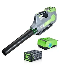Mecale 60V Cordless Leaf Blower, 650 Cfm / 125 Mph, 3-Speed Control, 5.0Ah Battery, Fast Charging, Lightweight & Quiet