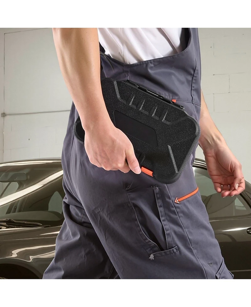 Mecale 70-Piece 1/4" Drive Socket & Ratchet Set, Sae & Metric, Deep & Shallow, Bits, Accessories, Storage Case, Cr-v Steel