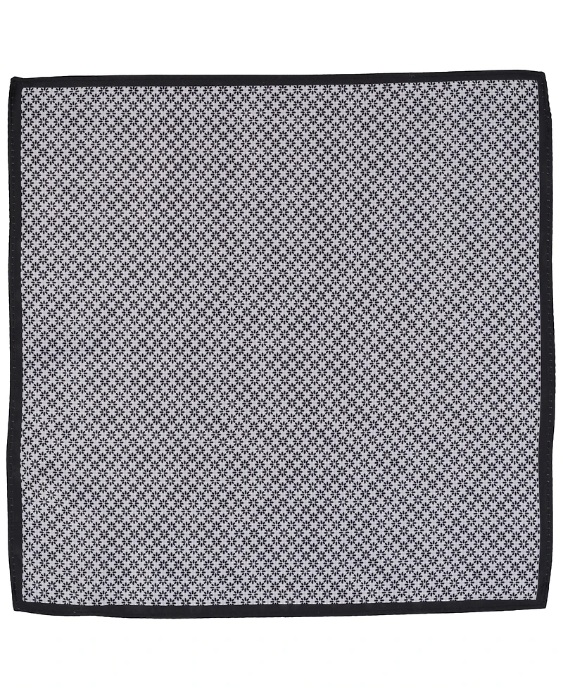 Alfani Men's Wells Geometric Pattern Pocket Square, Macy's Exclusive