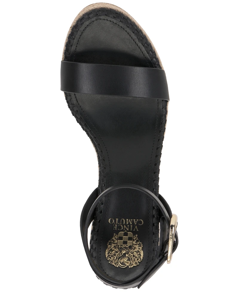 Vince Camuto Women's Fainel Buckel Wedge Heel Sandals