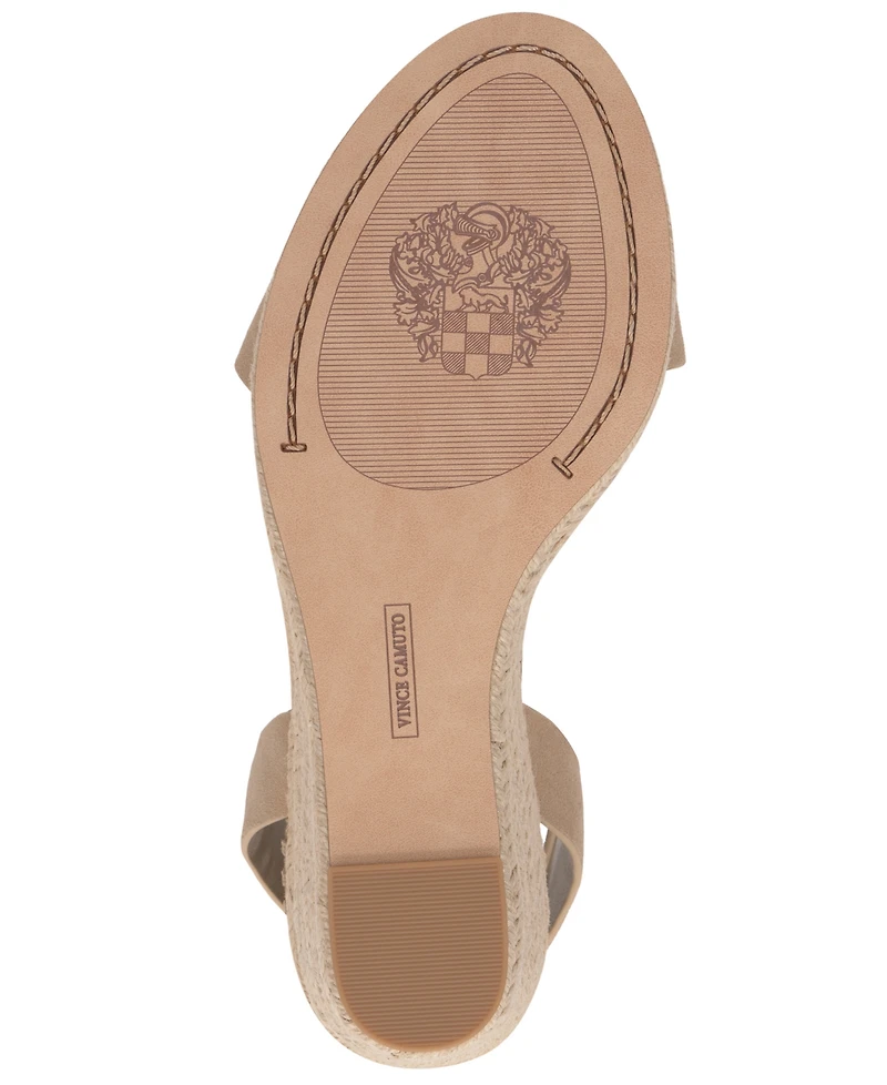 Vince Camuto Women's Fainel Buckel Wedge Heel Sandals