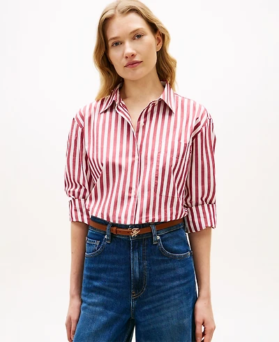Tommy Hilfiger Women's Essential Striped Shirt