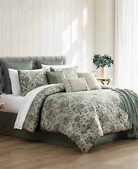 Macy's Guthrie Floral 14-Pc. Comforter Set
