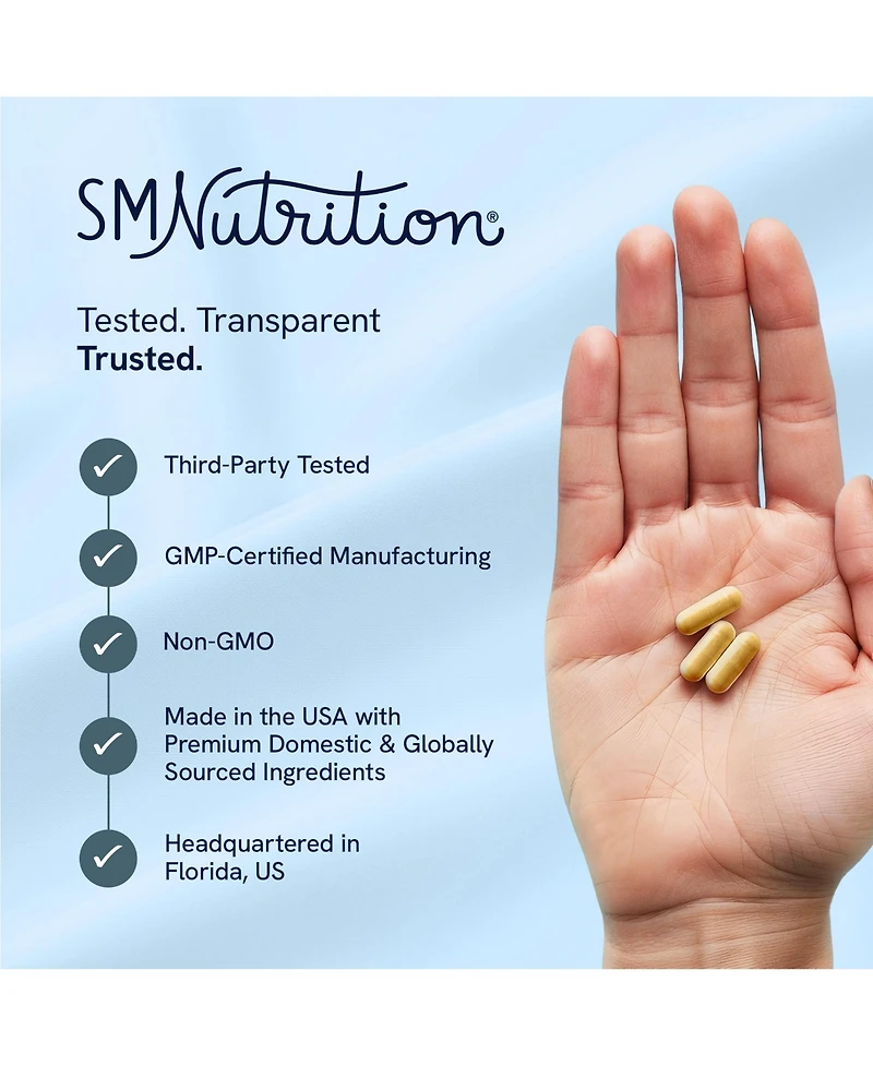 SMNutrition Beef Organ Supplement for Women, 60ct