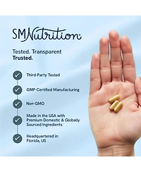 SMNutrition Beef Organ Supplement for Women, 60ct