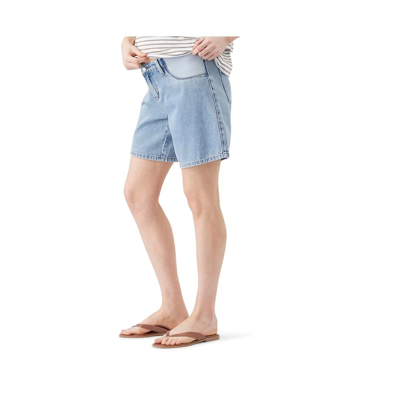 Ripe Maternity Dion Denim Short True Fade