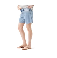 Ripe Maternity Dion Denim Short True Fade