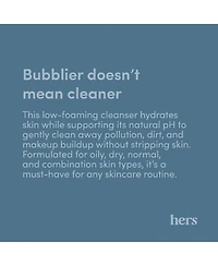 Hims & Hers Clear Waters Hydrating Cleanser - Face Wash Made for All Skin Types -Contains Hyaluronic Acid, Squalane, and Green Tea Extract