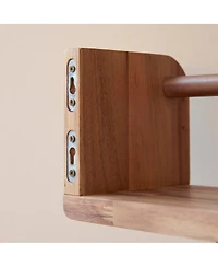 Tikamoon Lila 60 solid acacia wood bathroom