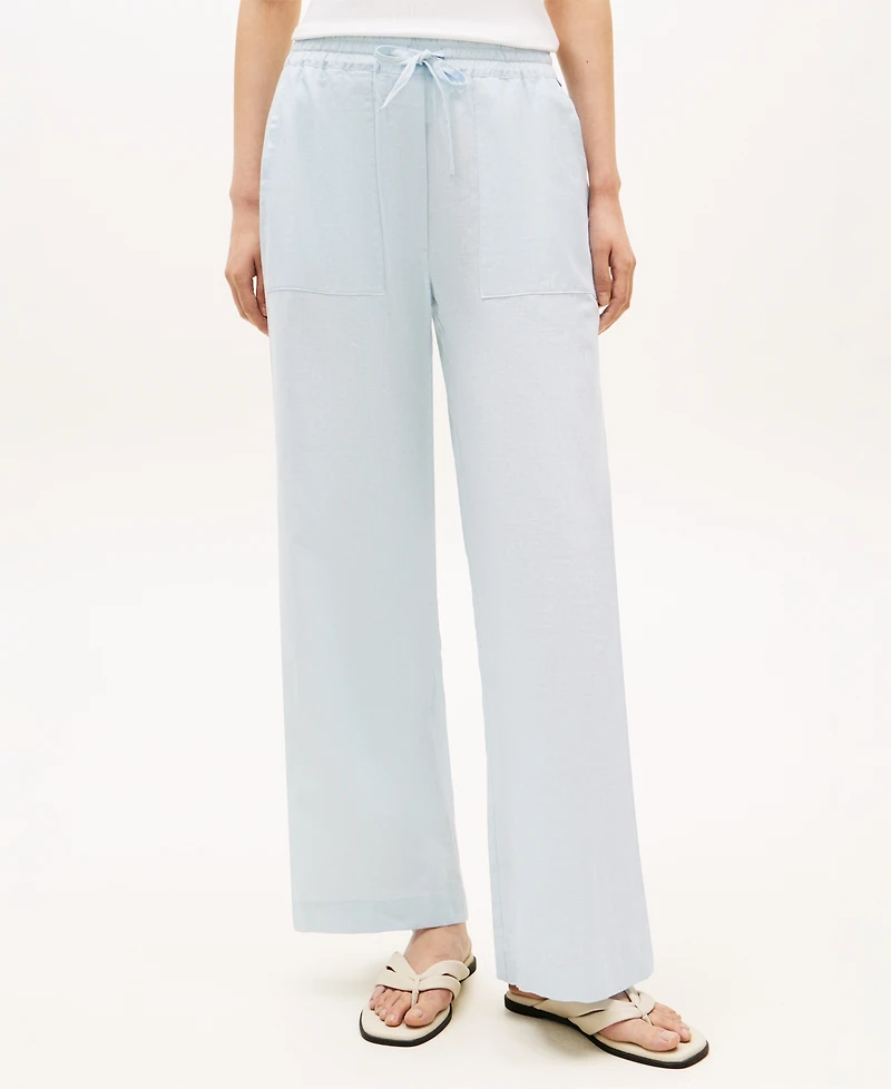 Tommy Hilfiger Women's Wide-Leg Pull-On Pants