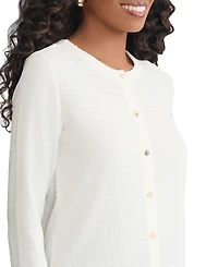 Jones New York Women's Button-Front Cardigan