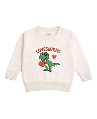 Sweet Wink Little Boys Lovesaurus Valentine's Day Sweatshirt