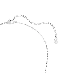 Swarovski Mixed Cuts, Arrow, White, Rhodium Plated Idyllia Pendant Necklaces