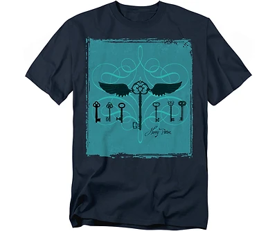 Harry Potter Men's Winged Keys Guarding The Stone T Shirt