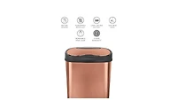 Ninestars Oval Motion Sensor Trash Can 3.9 Gallon