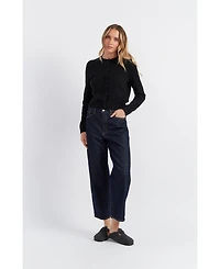 Chinti & Parker Women's Pure Cashmere Summer Cropped Cardigan