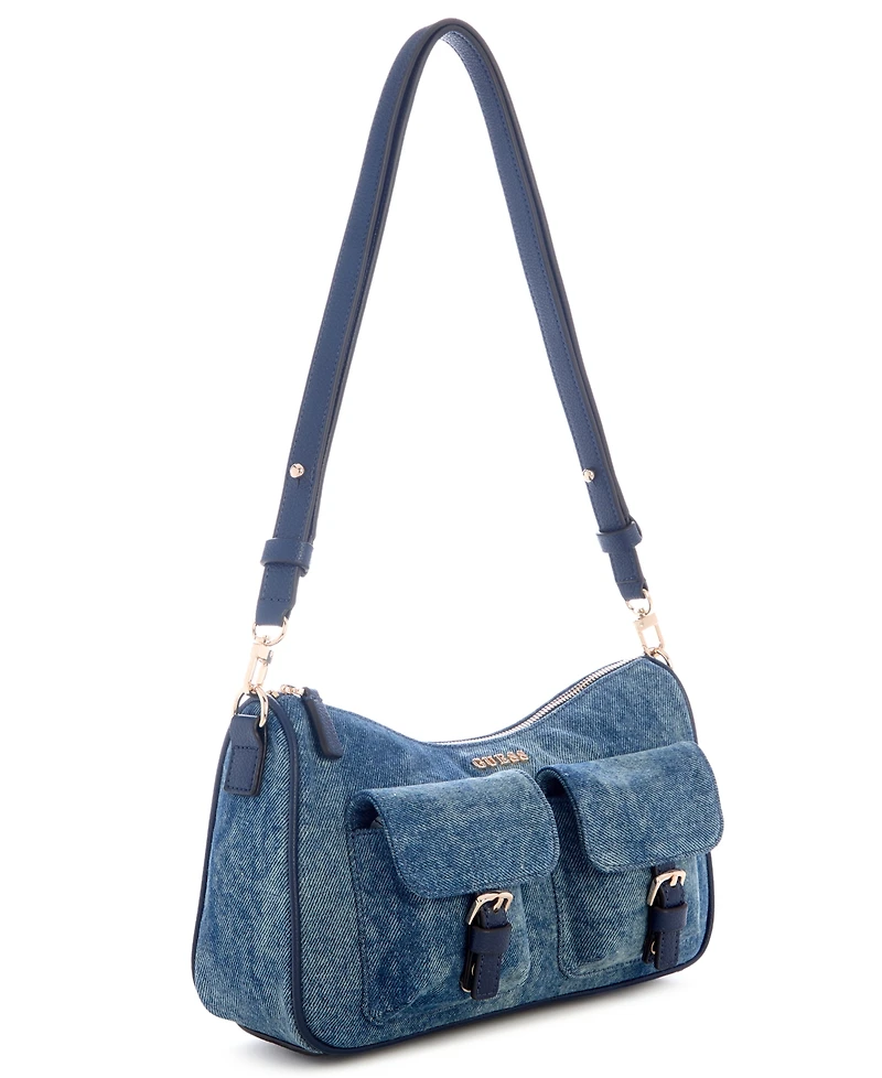 Guess Kassie Convertible Small Shoulder Bag