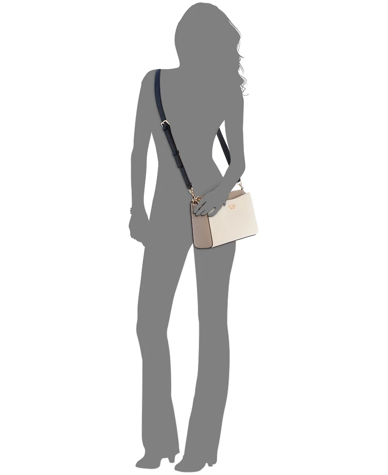 Guess Lyndi Top-Zip Girlfriend Crossbody Bag