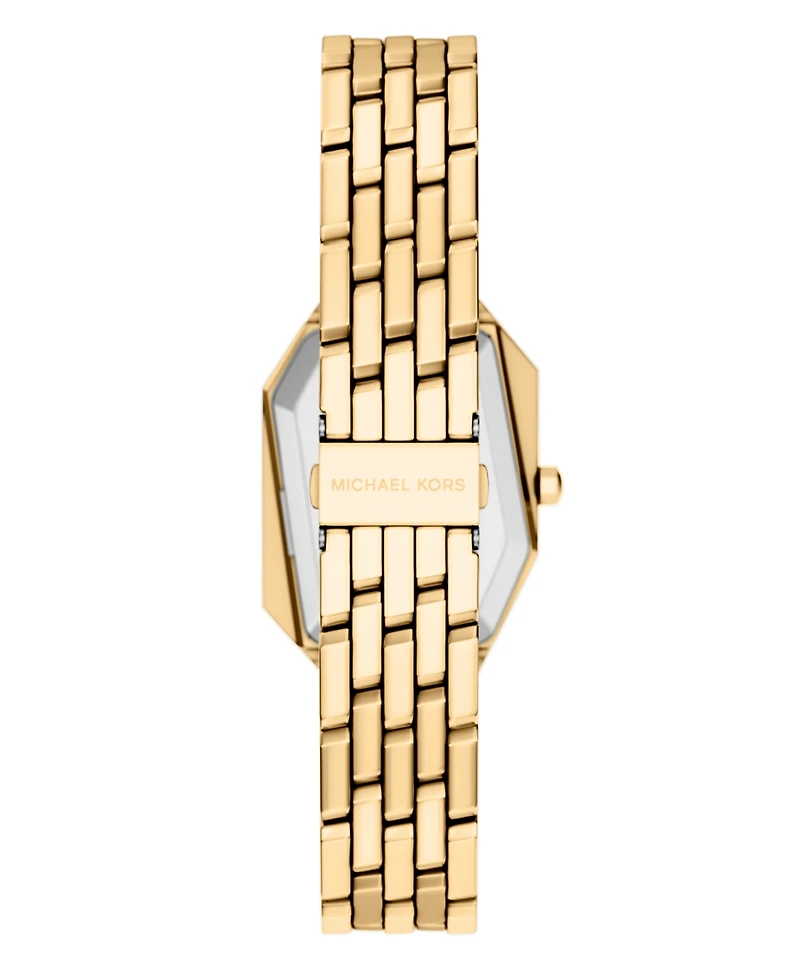 Michael Kors Women's Suri Two-Hand Gold-Tone Stainless Steel Watch, 25mm