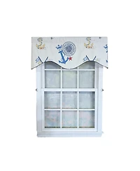 Rlf Home Ralph Lauren Navigator Cornice Rod Pocket Lined Window Valance