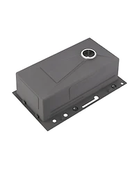 flynama Smart Waterfall Kitchen Sink Single Bowl Pull Out Faucet 304 Stainless Steel