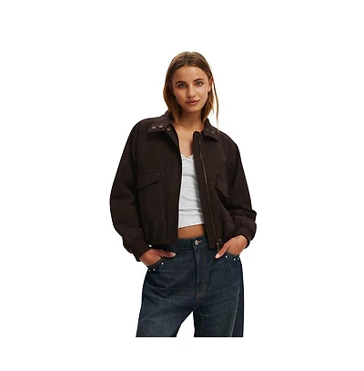 Cotton On Women's Clover Funnel Neck Bomber