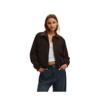 Cotton On Women's Clover Funnel Neck Bomber