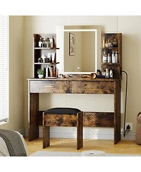 Gaomon Vanity Desk Lighted Mirror