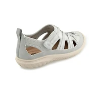 Jbu Women's Cupcake-Wide Casual Round Toe Flats