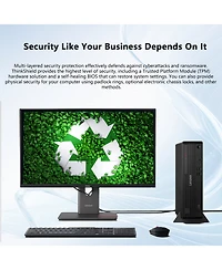 Lenovo ThinkCentre M70s Sff Desktop Intel Core Ultra 5 32GB Ram Intel Graphics 1TB Ssd Storage Windows 11 Pro - Black