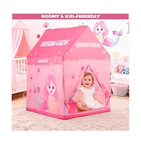 Bruce & Shark Mermaid Themed Play Tent for Kids, Playhouse for Indoor & Outdoor