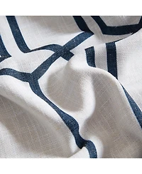 Elrene Home Fashions Kaiden Geometric Room Darkening Window Curtain