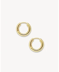 Machete Petite Hoops in Gold