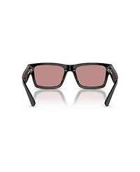 Prada Men's Rectangle Polarized Sunglasses, Pr 25ZS