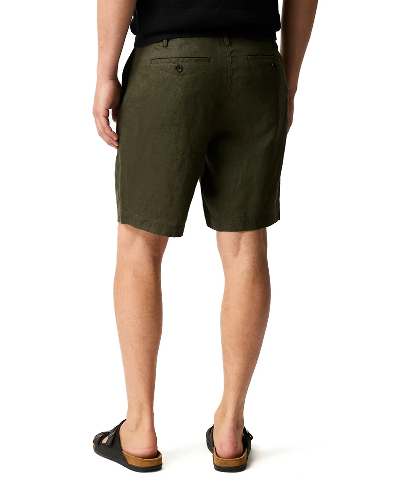 Rodd & Gunn Men's Longbeach 8" Linen Short