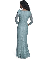 Jessica Howard Women's V-Neck Sheath Gown