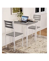 Gaomon Kitchen Table Home Dining Table Set For 2 Dining Table And Chairs Set Of 2 3 Piece Dining Table Set