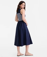 On 34th Women's Mixed-Media Sweater Midi Dress, Macy's Exclusive