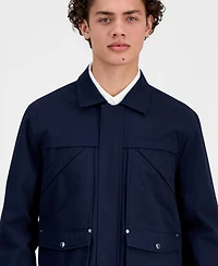 Guess Men's Cavalry Twill Pocket Canvas Jacket