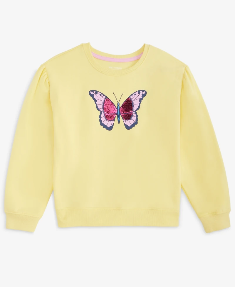 Epic Threads Girls' Xs-xl Butterfly-Graphic Crewneck Sweatshirt, Macy's Exclusive