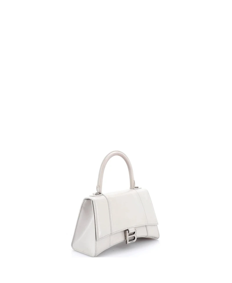 Pre-Owned Balenciaga Small Hourglass Top Handle Bag Leather