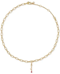 kate spade new york I Love You Gold-Tone Charm Pendant