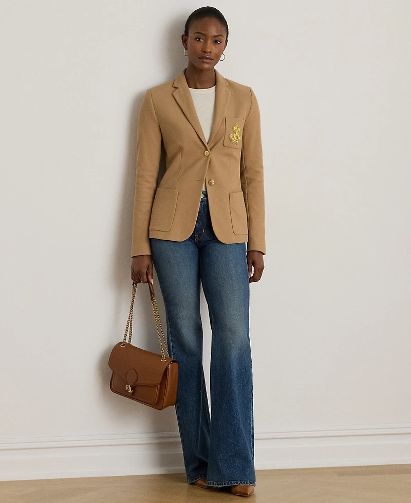 Lauren Ralph Petite Bullion Jacquard Blazer