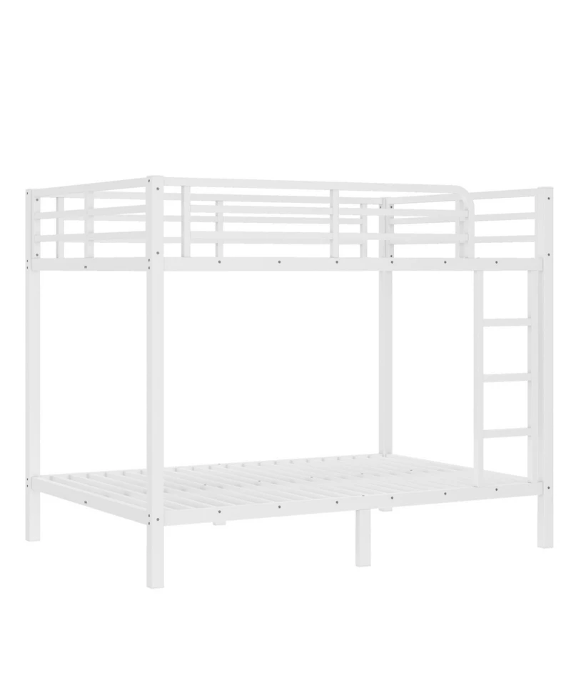 Streamdale Furniture Metal Full Over Full Bunk Bed, Space-Saving