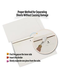 Pintar Watercolor Paper Block, 100% Cotton, 140lb/300gsm, Rough Grain, 20 Sheets