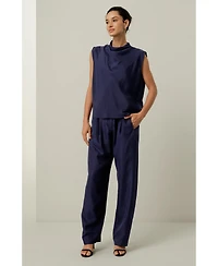 Lilysilk Women's Silk Habotai Sleeveless Top