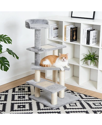 Zeus & Ruta Revolving Stair Cat Activity Tower
