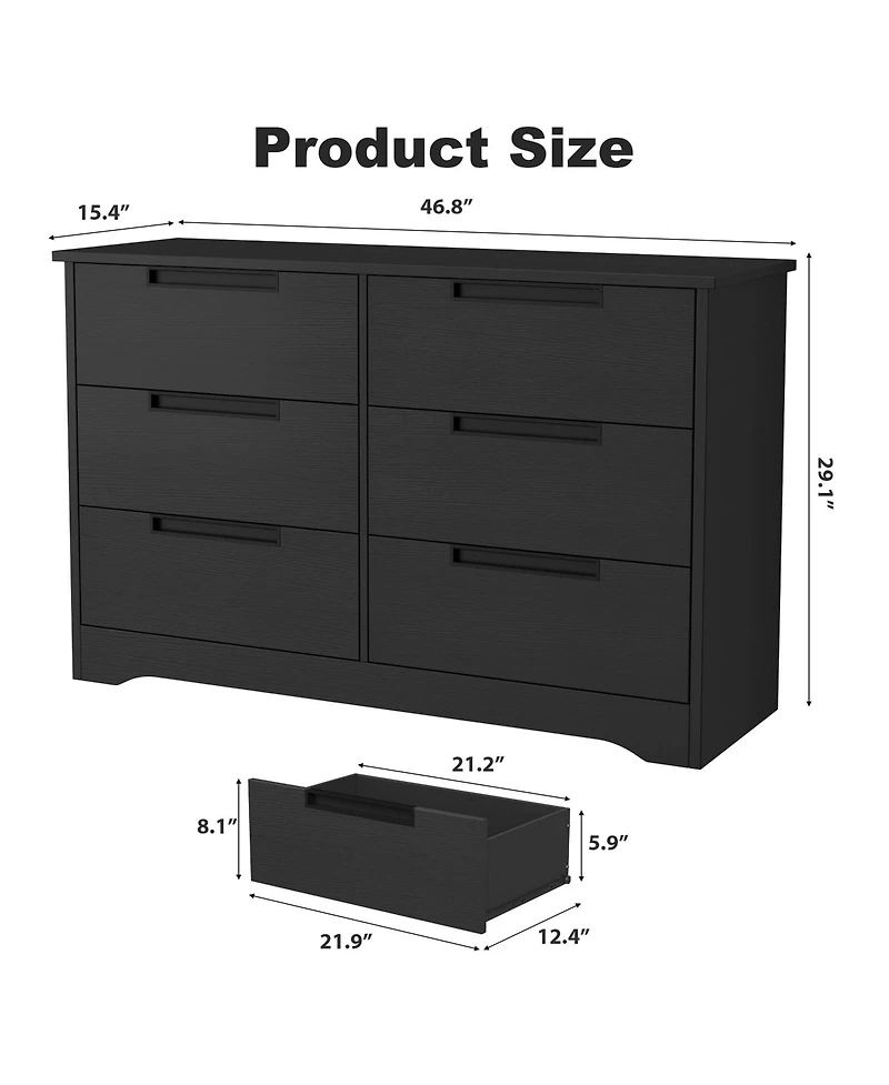 Gaomon Drawer Dresser for Bedroom