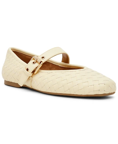 Dv Dolce Vita Women's Mulaney Woven Mary Jane Ballet Flats