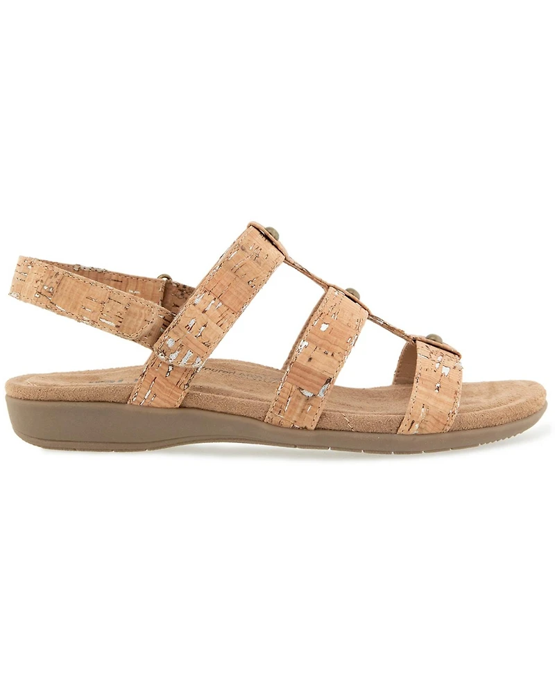 Jbu Women's Vega Casual Flat Sandals